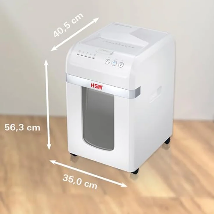 HSM shredstar Autofeed X300, Aktenvernichter mit 30l Behälter, vernichtet 12 Blatt, 4x12 mm P-4, auch für Kreditkarten geeignet – Bild 3