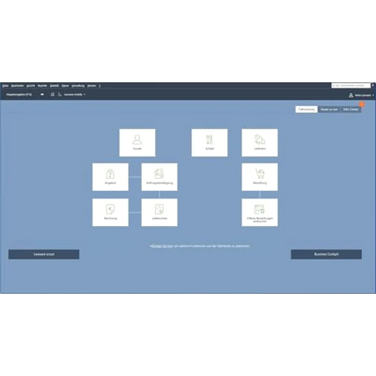 Lexware faktura+auftrag 2025, Minibox, 365 Tage, Einfache Auftrags- und Rechnungs-Software mit Business Cockpit und Zusatzlizenz für einen PC – Bild 4