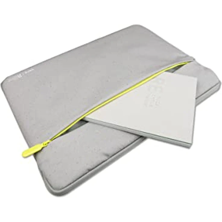 Acer Vero Sleeve (geeignet für bis zu 15,6 Zoll Notebooks: Universelle Schutzhülle, aus 100% RPET Material, Schutz vor Schmutz und Stoßschäden, extra Fronttasche) grau – Bild 2