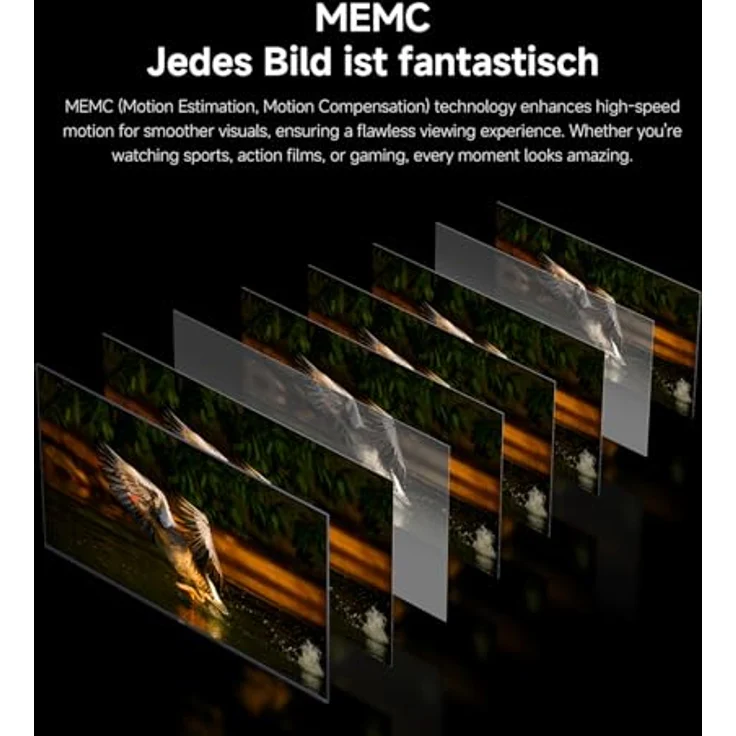 Xiaomi TV F 55 (140 cm) 4K UHD Smart TV mit Fire OS8, Triple Tuner, HDR10, 60Hz und 120Hz Game Boost, Sprachsteuerung – Bild 5