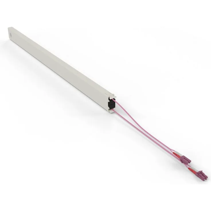 PATCHBOX Rack .one, 46RU Cassette mit 2,5 m OM4 LC-LC Kabel, Lichtleitertyp 50 µm