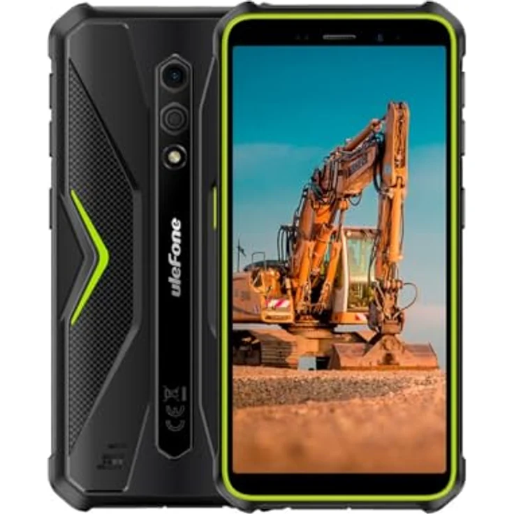 Ulefone Mobile Armor X12, Robustes Smartphone mit 3 GB RAM und 32 GB Speicher, Orange – Bild 1