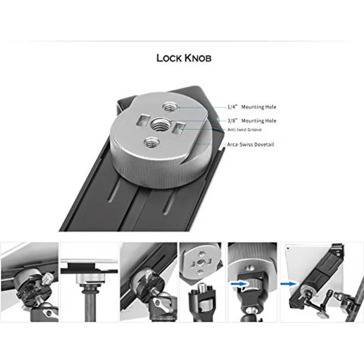 LEOFOTO Tablet-Halterung IPC-500 – Bild 4