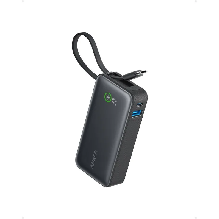 Anker POWER BANK USB 10000MAH/NANO A1259G11 (10000 mAh), Powerbank, Schwarz