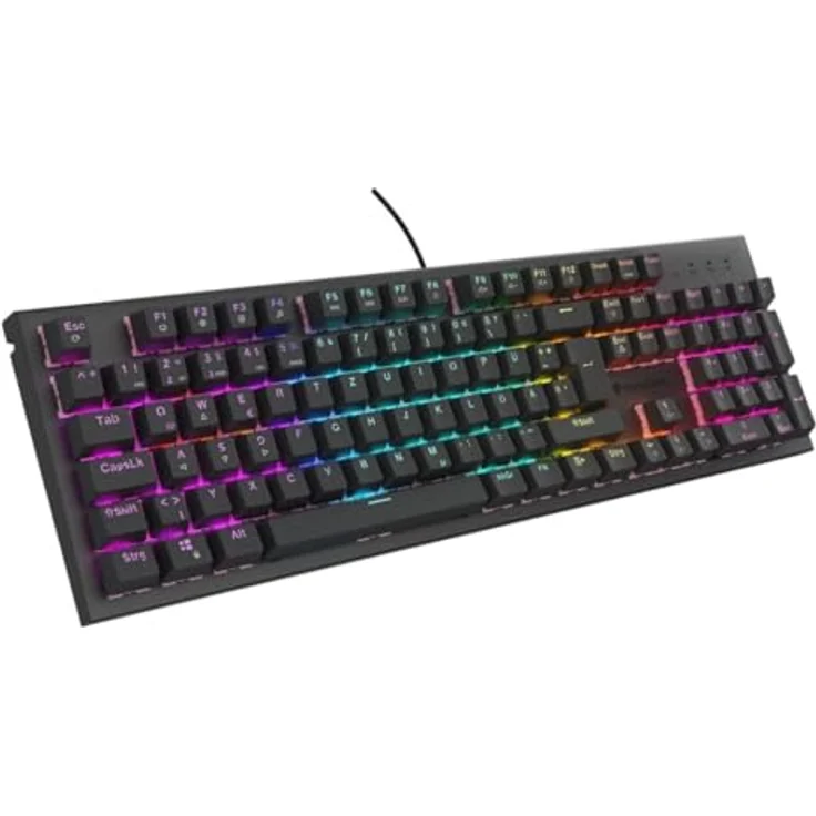GENESIS Gaming keyboard THOR 303 silent wired, Otemu Red Switches  – Bild 1
