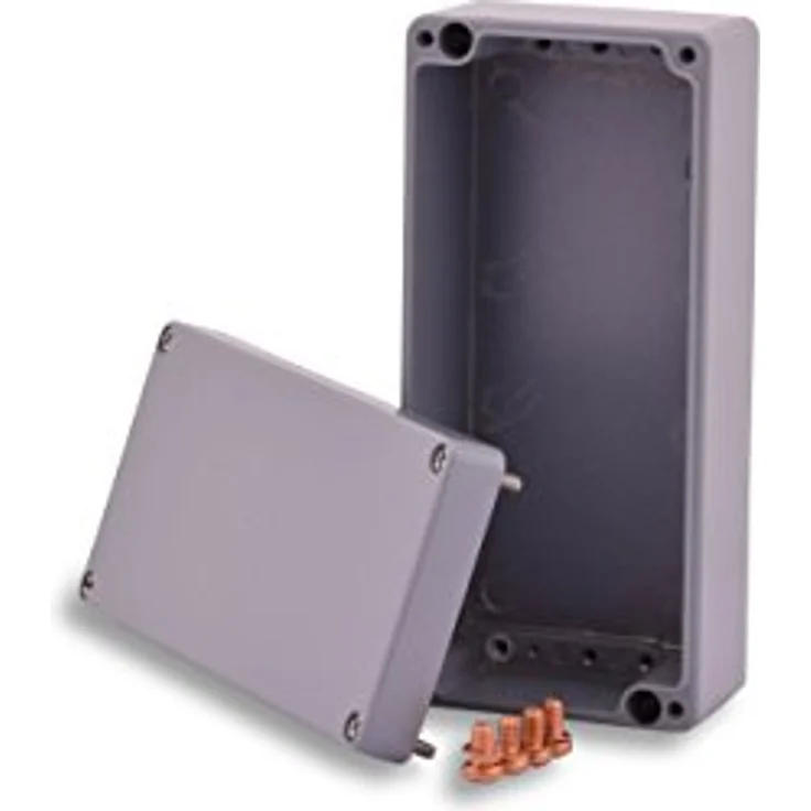 BOXEXPERT Aluminium Industriegehäuse Serie Alster 175x80x57mm, robust mit IP66 Schutz und Pulverbeschichtung – Bild 1