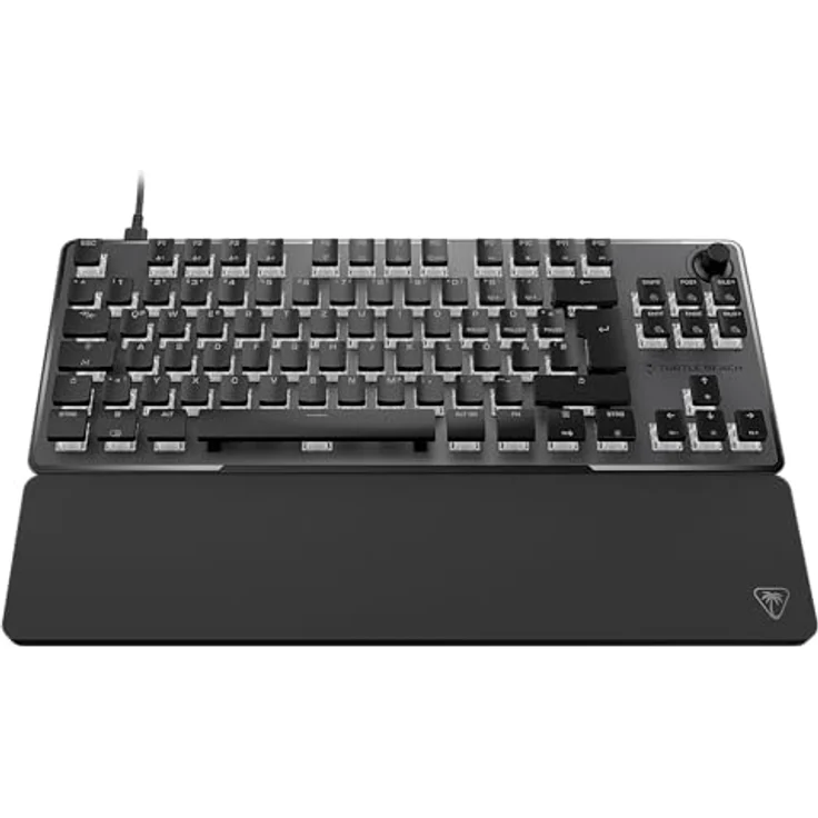 Turtle Beach Vulcan II TKL Pro Gaming-Tastatur, Analoge Halleffekt-Schalter, RGB-Beleuchtung, Aluminium, Schwarz – Bild 5