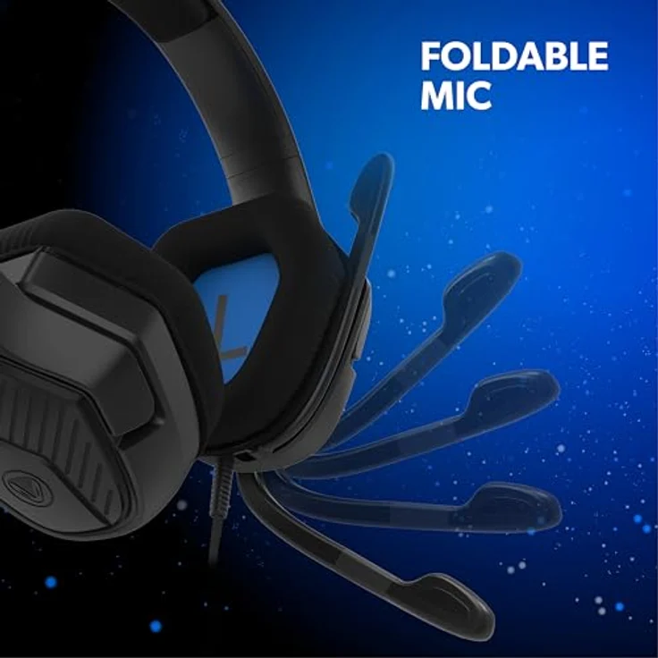 Snakebyte Headset Base 5, Kabelgebundenes Gaming Headset mit 50mm Audio-Treiber, Schwarz – Bild 3