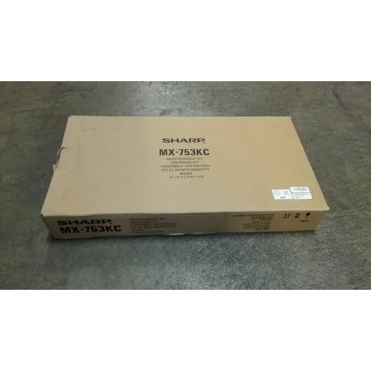 Sharp Tonerkartusche MX-753KC, Schwarz geeignet für Sharp MX-M753N, hohe Druckqualität