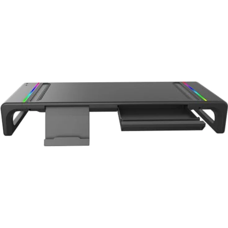 Antec MS100 CyberDeck RGB Laptop & Monitor Ständer, 4-fach verstellbar ...