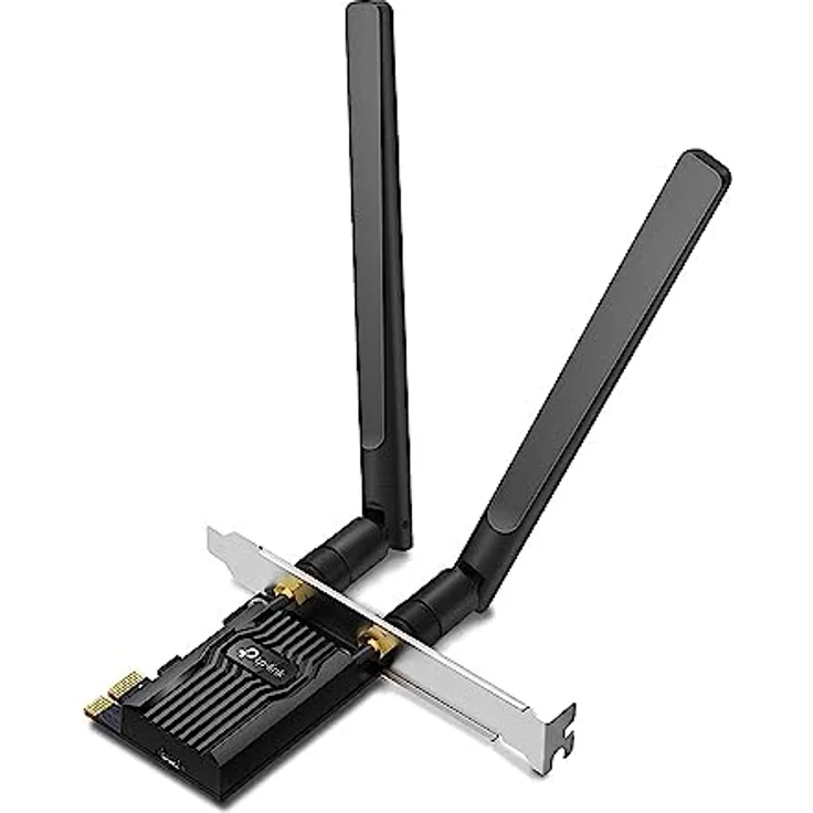 TP-Link Archer TX20E AX1800 Wi-Fi 6 Bluetooth 5.2 PCIe-Adapter, max 1201 Mbit/s 5 GHz und max 574 Mbit/s 2,4 GHz, WPA3-Verschlüsselungsstandard, MU-MIMO, Unterstützt nur Windows 11/10 (64-bit) – Bild 1
