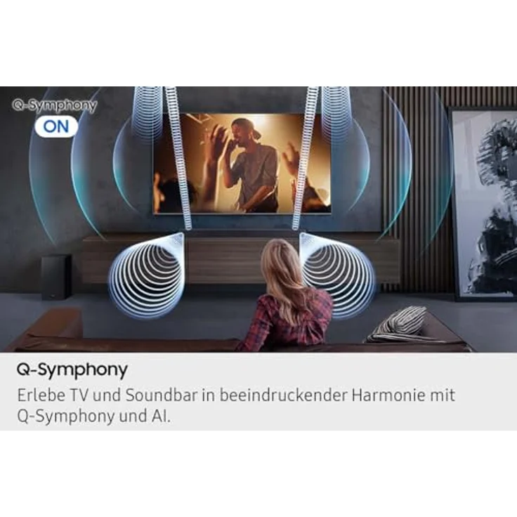 Samsung HW-Q610GF Q-Series 3.1.2-Kanal-Soundbar mit kabellosem 6,5"-Subwoofer, Dolby Atmos, DTS:X, Q-Symphony und Game Mode Pro [2025] – Bild 9