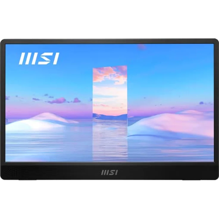 MSI PRO MP161DE portabler IPS Monitor 39,6 cm (15,6 Zoll), 60 Hz, FHD (1920x1080), Ultra Slim, USB Typ C, Mini HDMI, schwarz – Bild 2