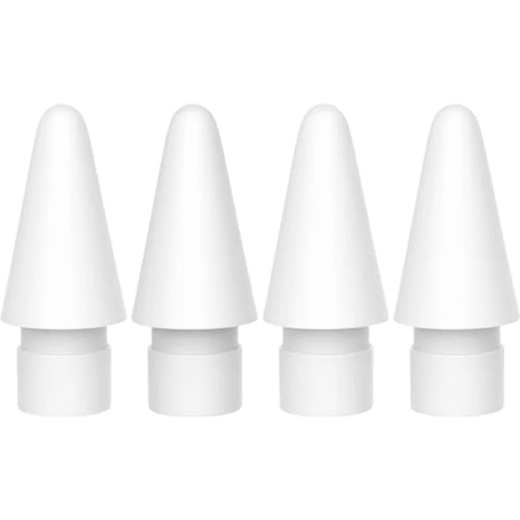 S&T Design Eingabestift Spitze für Apple Pencil 2. Generation und Apple Pencil 1. Generation (4PACK), Hochempfindlich, POM Ersatzspitzen für Apple iPad Pencil Nib Tips – Bild 2