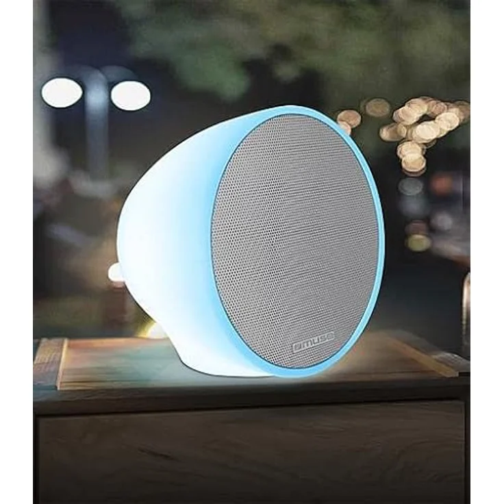 Muse ML-655 BT | Tragbarer HiFi-Lautsprecher mit magnetischem Stativ und Ambiente-Licht (RGB) | Bluetooth | großer Akku von 6600 mAH – Bild 3
