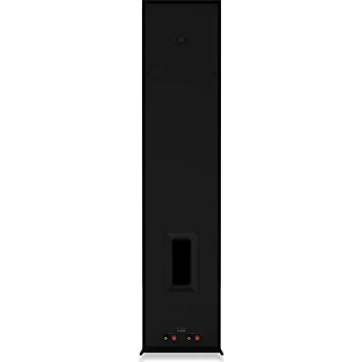 Klipsch R-800F Schwarz, PA-Lautsprecher mit schlankem, modernem Design und vergoldeten Anschlussklemmen – Bild 4