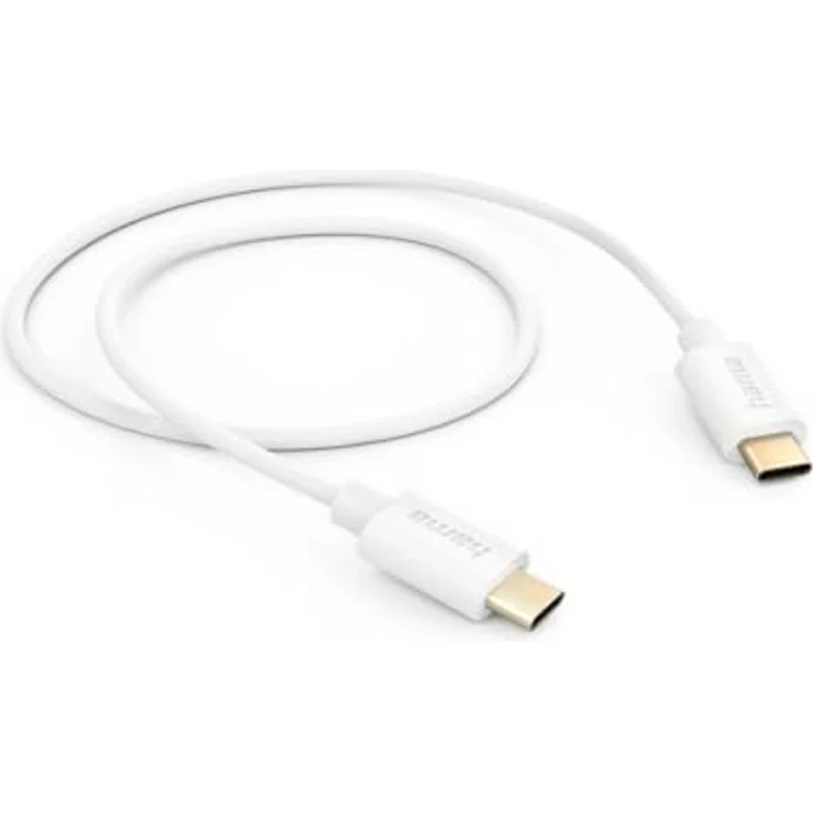 Hama Ladekabel, USB C auf USB C, 1m (Schnellladung, Handy Ladekabel, Datenkabel, USB Kabel, Handykabel, USB Typ C, USB C Kabel, maximal kompatibel) weiß – Bild 3