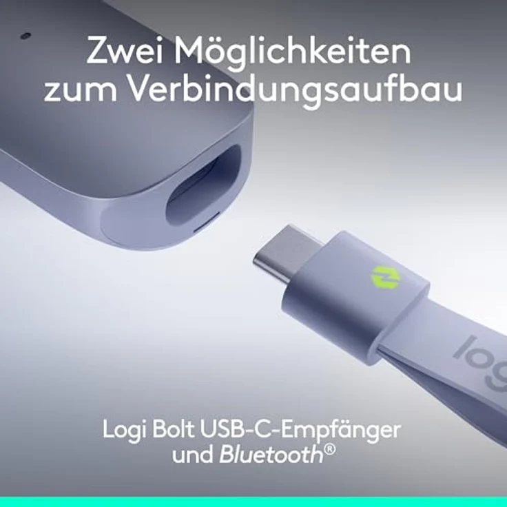 LOGITECH Spotlight 2 Presenter, Lilac – mit haptischem Feedback, digitalen Highlight-Effekten und anpassbaren Aktionen für Präsentationen in PowerPoint, Google Slides, Keynote, Zoom und Teams – Bild 9