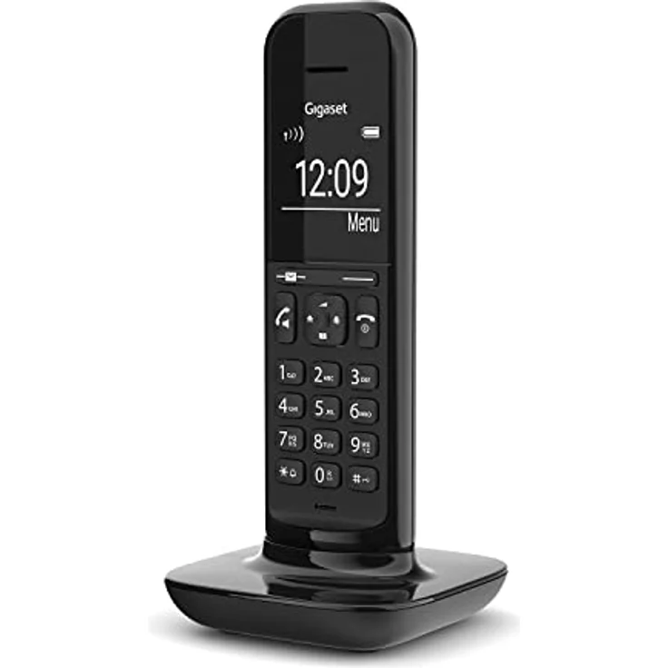 GIGASET CL394 HX, DECT-Telefon mit VoIP-Funktion, Schwarz – Bild 1