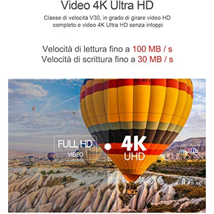 Netac 512GB Micro SD Karte, UHS-I Speicherkarte A1, U1, C10, V10, bis zu 90/10 MB/s, wasserdicht und temperaturbeständig für Kameras, Dashcam, Switch und Smartphones – Bild 2