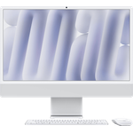 Apple iMac 24" (2024), MCR24D/A, Apple M4 10-Core GPU, 24 GB RAM, 512 SSD, Silber