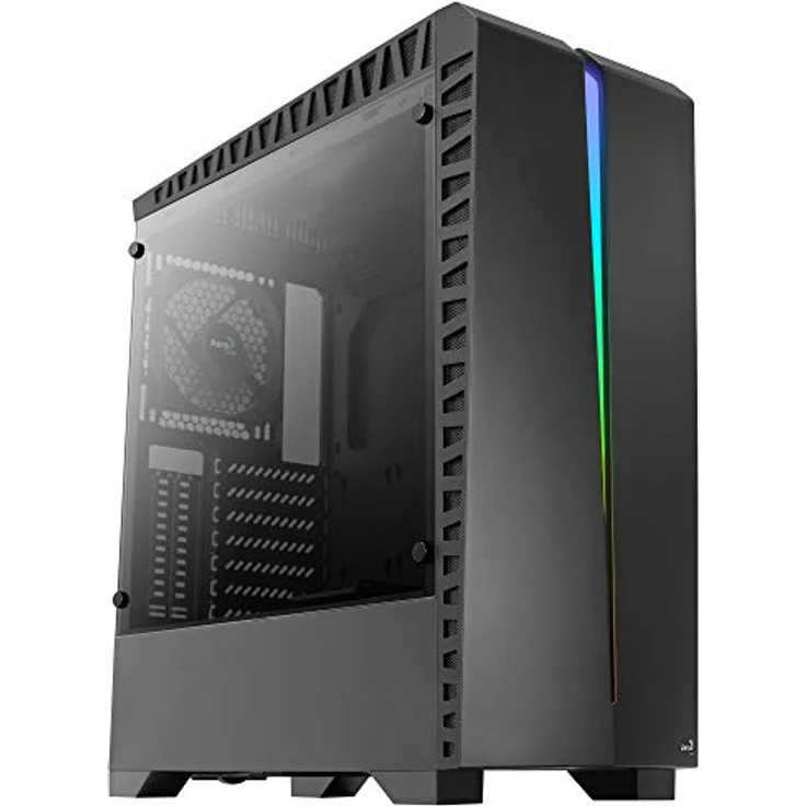 Aerocool SCAR - Caja de PC, ATX, cristal templado, RGB 15 modos, ventilador 12cm – Bild 4