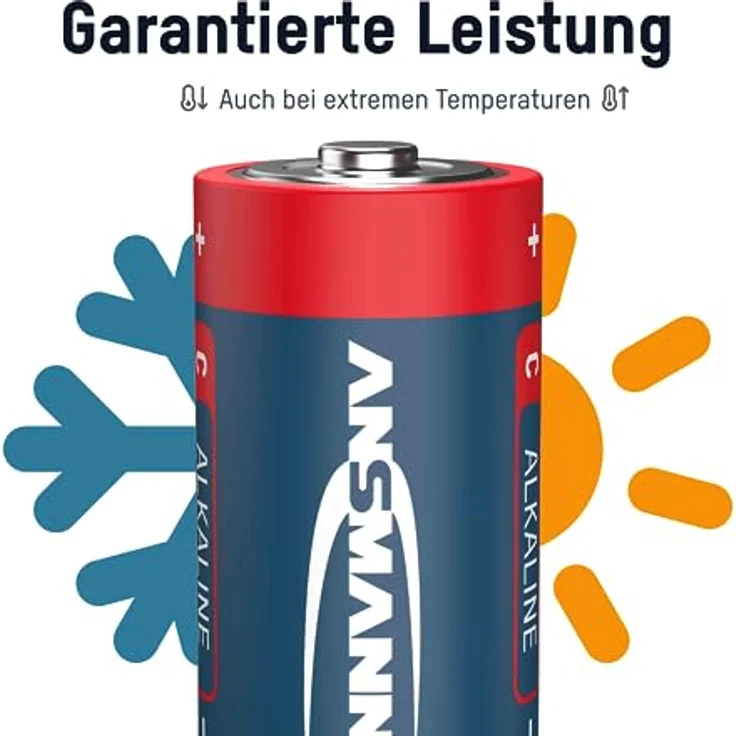 ANSMANN AG Baby C (LR14) Alkaline-Batterien, 8 Stück, 1,5V - langlebig, auslaufsicher und lange Haltbarkeit – Bild 4