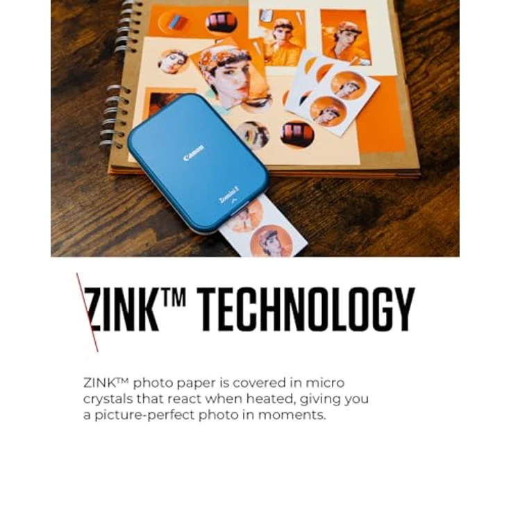 Canon ZP-2030-2C-20 ZINK Circle Sticker (4967C003) – Bild 5