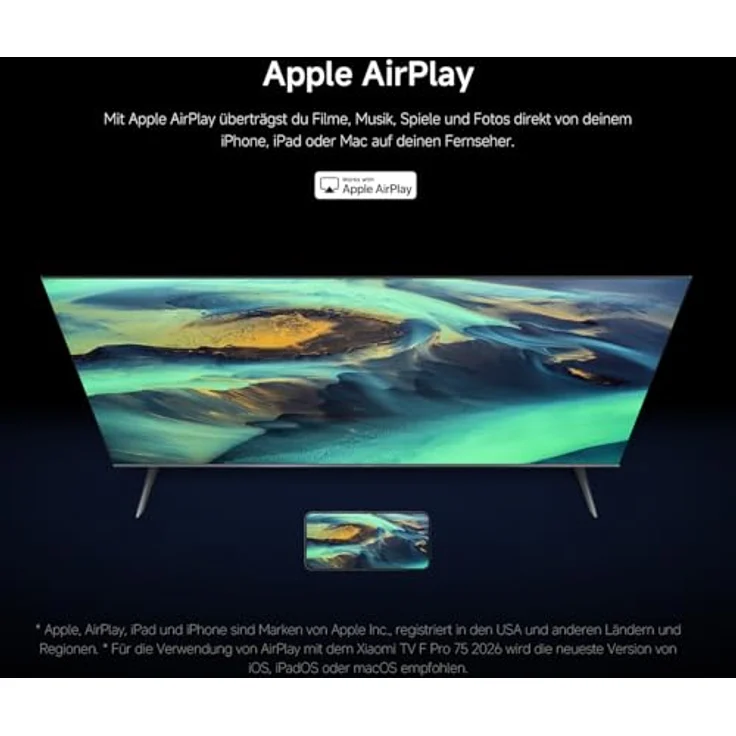 Xiaomi TV F Pro 75, 4K UHD QLED Smart TV mit Fire OS8, Triple Tuner DVB-C/S/S2/T/T2, HDR10+ und Sprachsteuerung – Bild 14