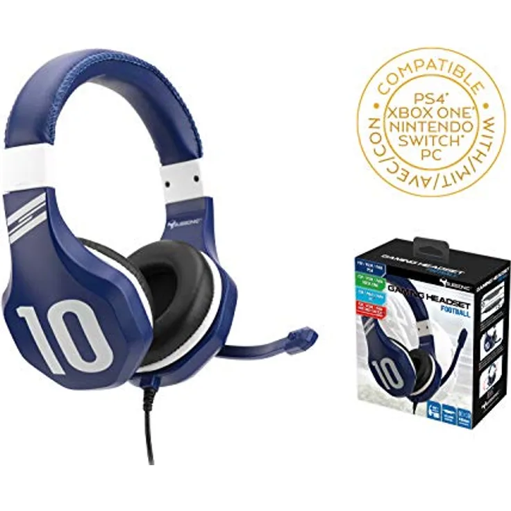 SUBSONIC - Gaming-Headset für PS4 / Xbox one/PC/Umschalter (nur Fortnite) - Gamer-Zubehör Blau
