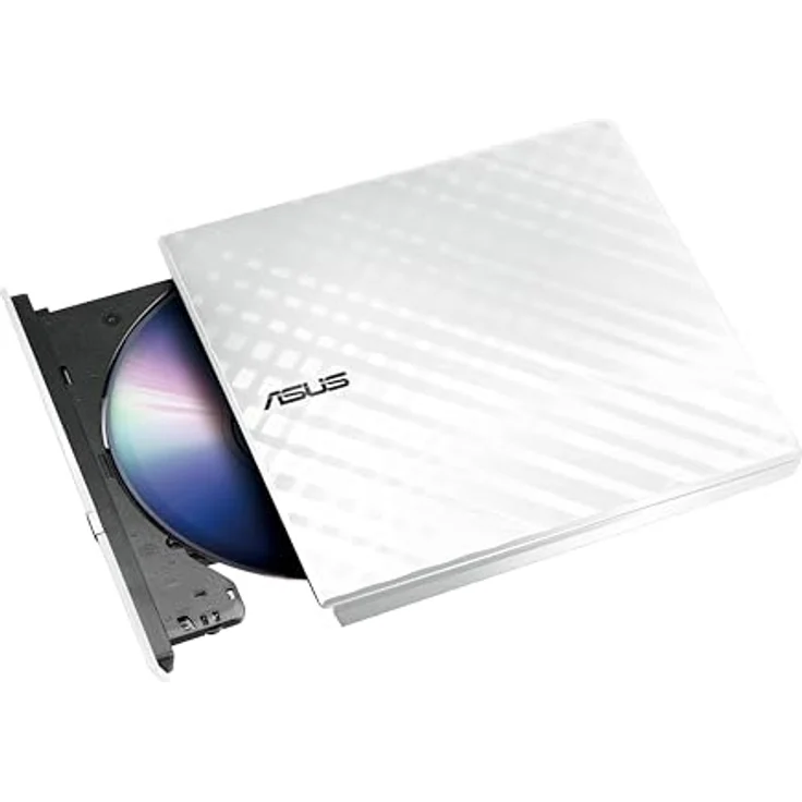 Asus SDRW-08D2S-U Lite externer DVD 8X Brenner USB 2.0 weiß – Bild 2