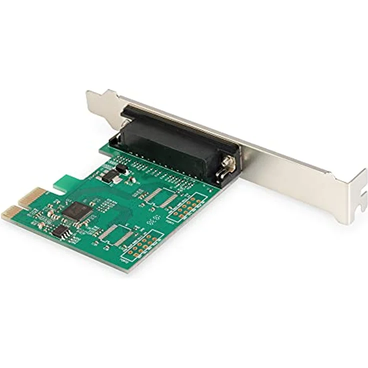 DIGITUS Interface Karte, PCIe, parallele Schnittstelle, 1x DSUB 25, inkl. Low Profile Slotblende, Chipsatz: MCS9901 – Bild 5