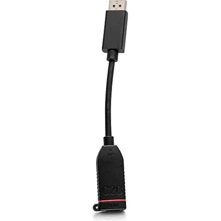 C2G Universal 4K HDMI[R] Dongle Adapter Ring mit farbcodiertem Mini DisplayPort[TM], DisplayPort und USB-C[R] – Bild 5