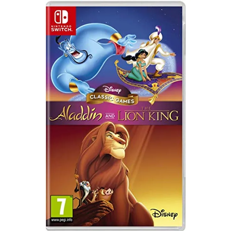 Disney Classic Games: Aladdin and the Lion King NSW [