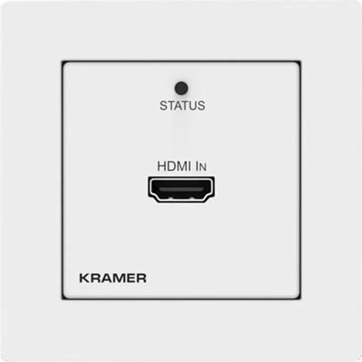 Kramer Electronics WP-789T/EU-80/86(W), HDBaseT Sender für Video, Audio, Infrarot und serielle Erweiterung, bis zu 70 m, weiß