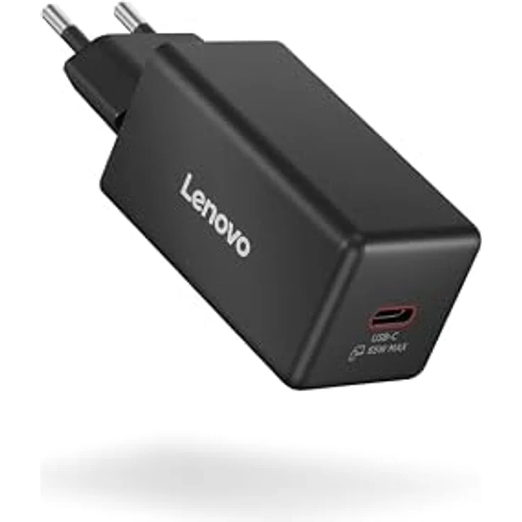 LENOVO GaN 65W USB-C Ladegerät, kompaktes Mini Netzteil für Laptops, Schwarz – Bild 5