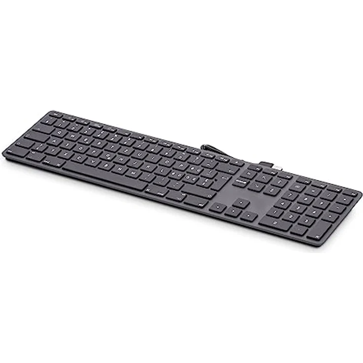 LMP USB numerische Tastatur KB-1243 Space Grau - Layout italienisch – Bild 4