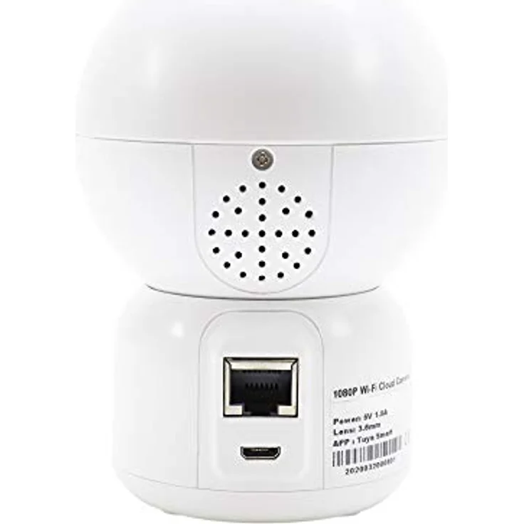 PNI IP390T, Videoüberwachungskamera 1080P mit PTZ, WiFi, Nachtsicht, Tuya-Anwendung, P2P, max. 128 GB microSD-Support – Bild 3