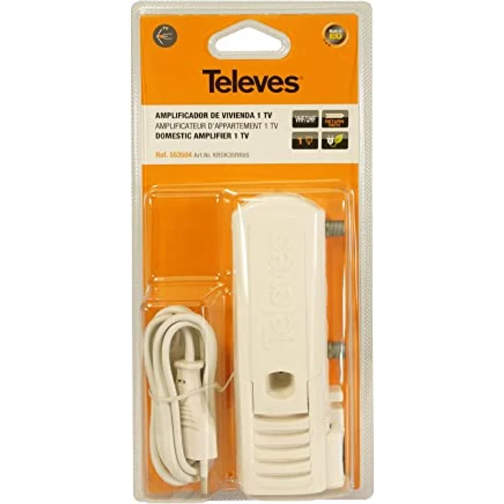 Televes BK-Verstärker KROK35RK65, Gehäuseverstärker "F" mit hoher Verstärkung und EQ, 1 Ausgang für VHF/UHF + C, DOCSIS 3.0 – Bild 2