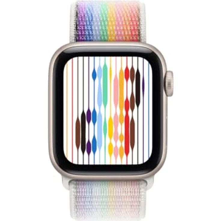 Apple Watch Sport Loop Band, 41 mm, Pride Edition, atmungsaktiv und CO₂ neutral, One Size – Bild 3