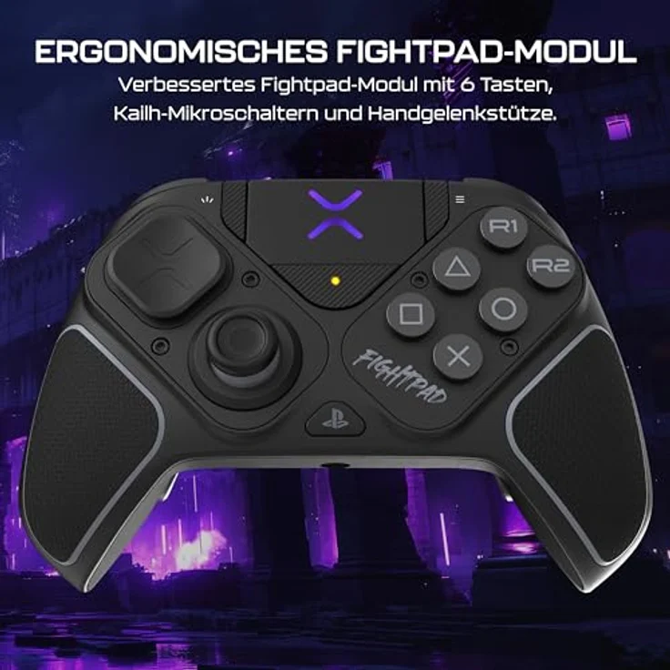Turtle Beach Victrix Pro BFG Reloaded, Gaming Controller für Windows, PS4, PS5, mit modularen Komponenten und anpassbaren Tasten, schwarz – Bild 3