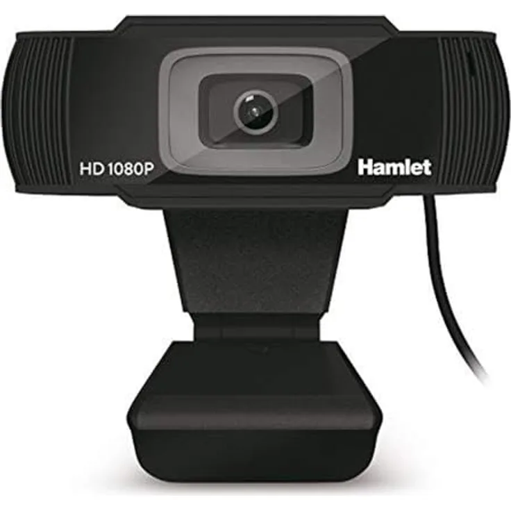 Hamlet HWCAM1080 Webcam 2 MP 1920 x 1080 Pixel USB 2.0 Schwarz