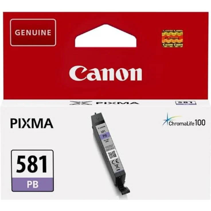 Canon CLI 581 PB Original Tintenpatrone Photoblue für Pixma Drucker Pixma TR7550 TR8550 TS6150 TS6151 TS8150 TS8151 TS8152 TS9150 TS9155 TS6250 TS6251 TS8250 TS8251 TS8252 TS9550 – Bild 2