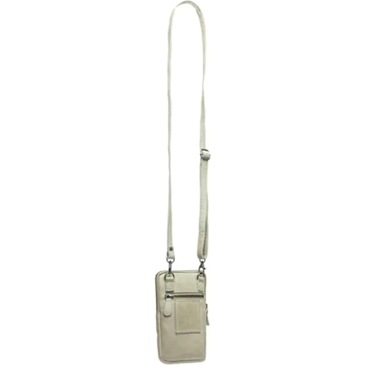 The Chesterfield Brand Salta Handytasche, 100% Leder, grün, geeignet für Smartphones bis 11 cm – Bild 2