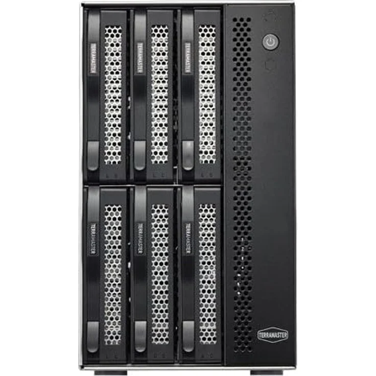 TerraMaster D6-320 6bay Gehäuse, USB3.2, Diskless, Schwarz – Bild 1