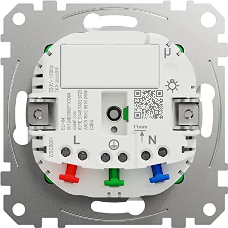Merten - Wiser Connected Schuko-Steckdose 16A TPB Aktivweiß System M, Smart Steckdose, Kompatibel mit Amazon Alexa und Google Home, Smart Home WiFi Steckdose, MEG2380-0325 – Bild 4