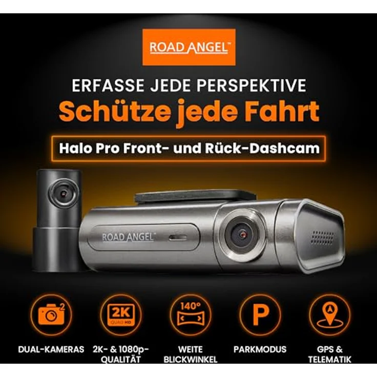Halo Pro Dual Dash Cam – Bild 2