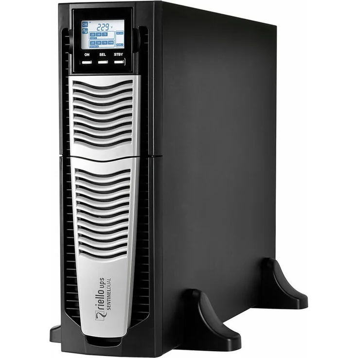 Riello USV Sentinel Dual 4000, 3600W, 3 Steckdosen AC, schwarz