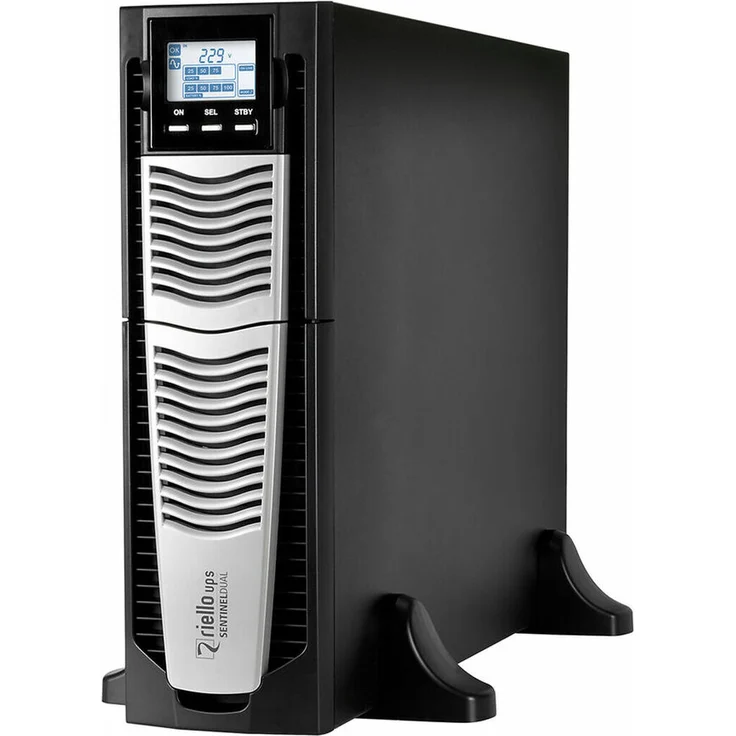 Riello USV Sentinel Dual 4000, 3600W, 3 Steckdosen AC, schwarz