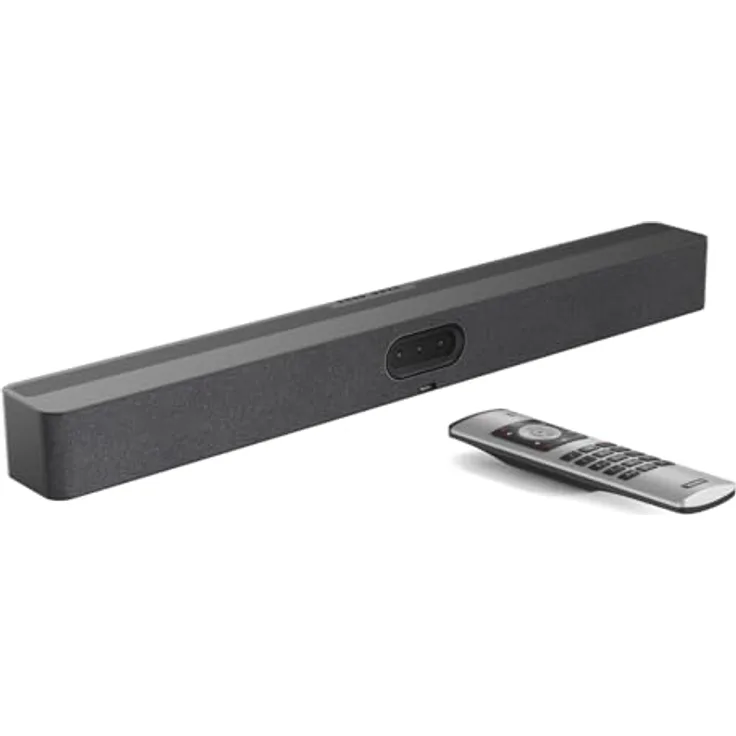 Yealink MeetingBar A50-010, All-in-One Video Collaboration Bar mit 3 x 50 MP Kamerasystem und hochwertiger Audioerfahrung für mittlere bis große Räume